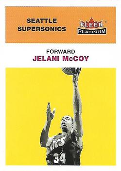 2001-02 Fleer Platinum #32 Jelani McCoy Front