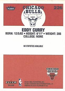 2001-02 Fleer Platinum #226 Eddy Curry Back