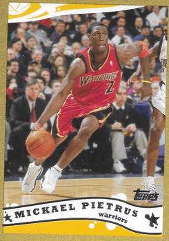 2005-06 Topps - Gold #218 Mickael Pietrus Front