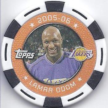 2005-06 Topps NBA Collector Chips #NNO Lamar Odom Front