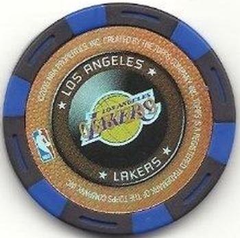 2005-06 Topps NBA Collector Chips - Blue Foil #NNO Jerry West Back