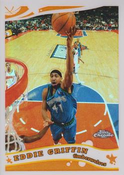 2005-06 Topps Chrome - Refractors #93 Eddie Griffin Front