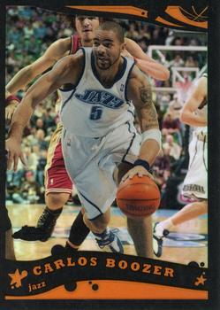2005-06 Topps Chrome - Refractors Black #59 Carlos Boozer Front