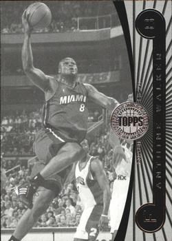2005-06 Topps First Row - Black and White #59 Antoine Walker Front
