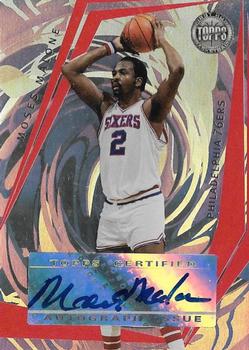 2005-06 Topps First Row - Signature Dunk #SDU-MM Moses Malone Front
