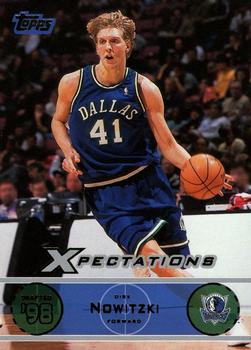 2001-02 Topps Xpectations #5 Dirk Nowitzki Front