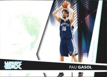 2005-06 Topps Luxury Box - Tier Reserved #16 Pau Gasol Front