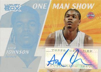 2005-06 Topps Luxury Box - One Man Show Autographs #OMSA-AJ Amir Johnson Front