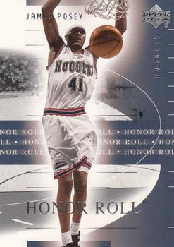 2001-02 Upper Deck Honor Roll #22 James Posey Front