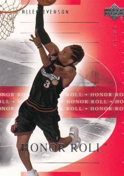 2001-02 Upper Deck Honor Roll #64 Allen Iverson Front