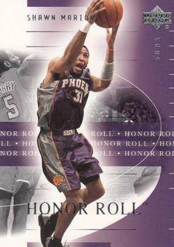 2001-02 Upper Deck Honor Roll #68 Shawn Marion Front