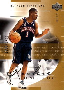 2001-02 Upper Deck Honor Roll #98 Brandon Armstrong Front