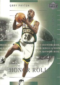 2001-02 Upper Deck Honor Roll #80 Gary Payton Front