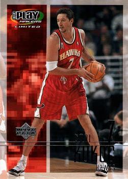 2001-02 UD PlayMakers Limited #4 Toni Kukoc Front