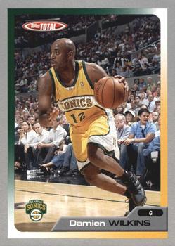 2005-06 Topps Total - Silver #207 Damien Wilkins Front