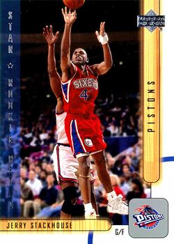 2001-02 Upper Deck #428 Jerry Stackhouse Front