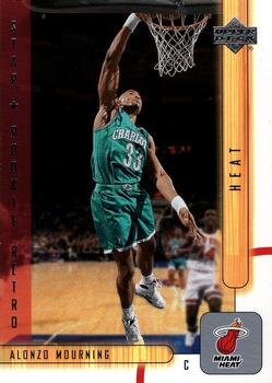 2001-02 Upper Deck #436 Alonzo Mourning Front