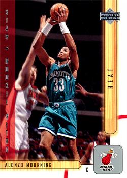 2001-02 Upper Deck #436 Alonzo Mourning Front
