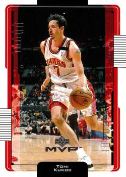 2001-02 Upper Deck MVP #3 Toni Kukoc Front