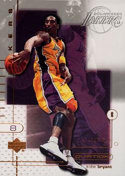 2001-02 Upper Deck Ovation #38 Kobe Bryant Front