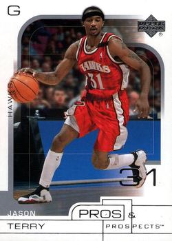 2001-02 Upper Deck Pros & Prospects #1 Jason Terry Front