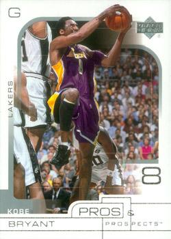 2001-02 Upper Deck Pros & Prospects #37 Kobe Bryant Front