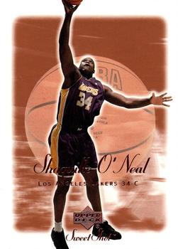 2001-02 Upper Deck Sweet Shot #39 Shaquille O'Neal Front