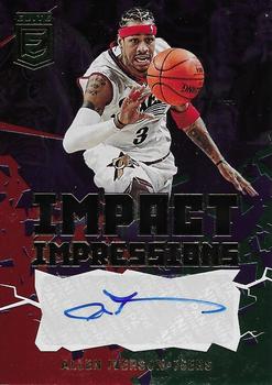 2021-22 Donruss Elite - Impact Impressions Asia Red and Green #II-AIV Allen Iverson Front