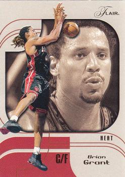 2002-03 Flair #12 Brian Grant Front
