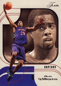 2002-03 Flair #52 Alvin Williams Front