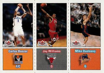 2002-03 Fleer Tradition #300 Carlos Boozer / Jay Williams / Mike Dunleavy Front