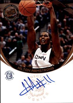 2006 Press Pass - Autographs Bronze #NNO Hilton Armstrong Front