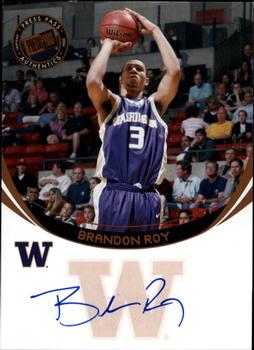 2006 Press Pass - Autographs Bronze #NNO Brandon Roy Front