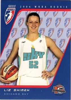 2006 Rittenhouse WNBA - Rookies #RC17 Liz Shimek Front