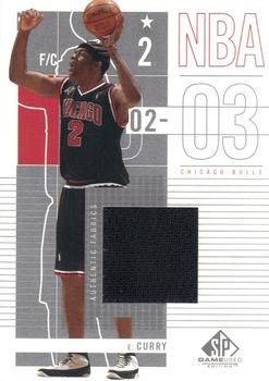 2002-03 SP Game Used #12 Eddy Curry Front