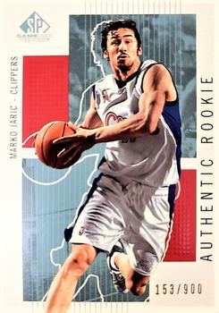 2002-03 SP Game Used #140 Marko Jaric Front