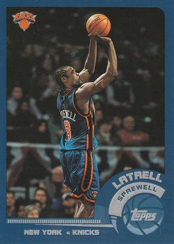 2002-03 Topps #151 Latrell Sprewell Front