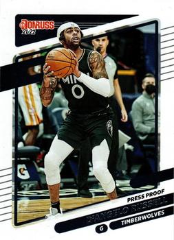 2021-22 Donruss - Press Proof Silver #82 D'Angelo Russell Front