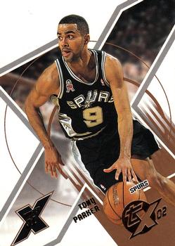 2002-03 Topps Xpectations #96 Tony Parker Front