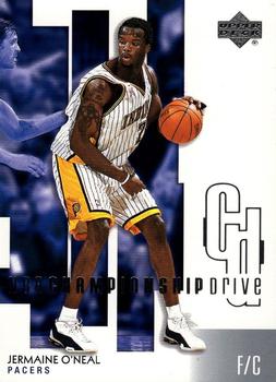 2002-03 Upper Deck Championship Drive #32 Jermaine O'Neal Front