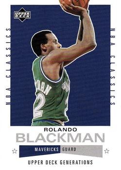 2002-03 Upper Deck Generations #169 Rolando Blackman Front