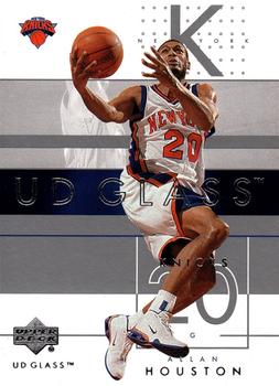 2002-03 UD Glass #57 Allan Houston Front