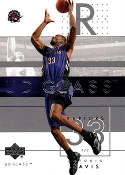 2002-03 UD Glass #83 Antonio Davis Front