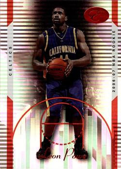 2006-07 Bowman Elevation - Red #105 Leon Powe Front