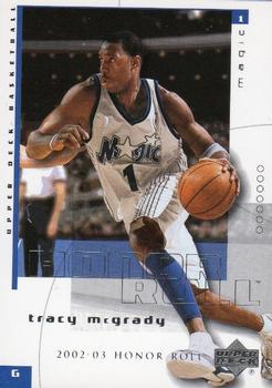 2002-03 Upper Deck Honor Roll #59 Tracy McGrady Front