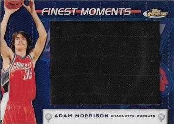 2006-07 Finest - Finest Moments Relics Refractors #AM Adam Morrison Front