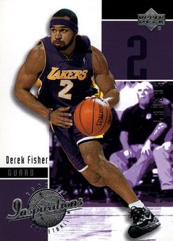 2002-03 Upper Deck Inspirations #38 Derek Fisher Front