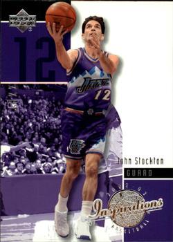 2002-03 Upper Deck Inspirations #86 John Stockton Front