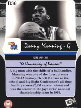 2006-07 Press Pass Legends - Bronze #B36 Danny Manning Back