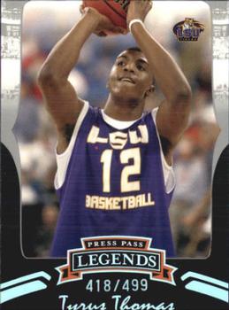 2006-07 Press Pass Legends - Silver #S6 Tyrus Thomas Front
